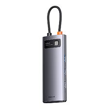 Док-станция Baseus Metal Gleam Series 4-in-1 (WKWG070013)