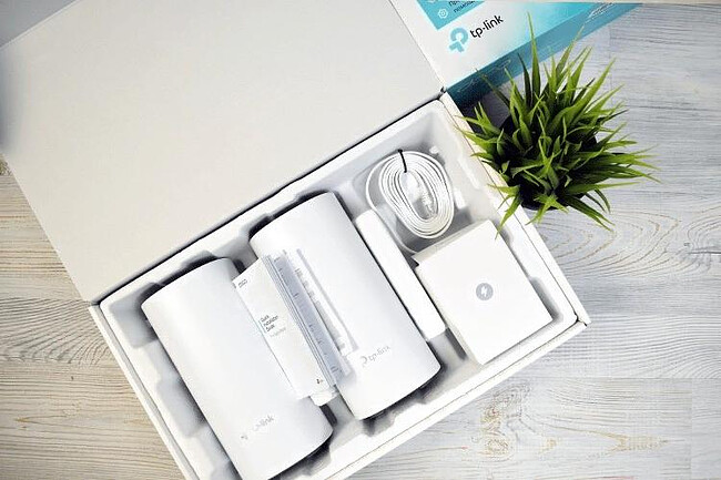 Wi-Fi роутер TP-Link Deco E4 (2 шт.)