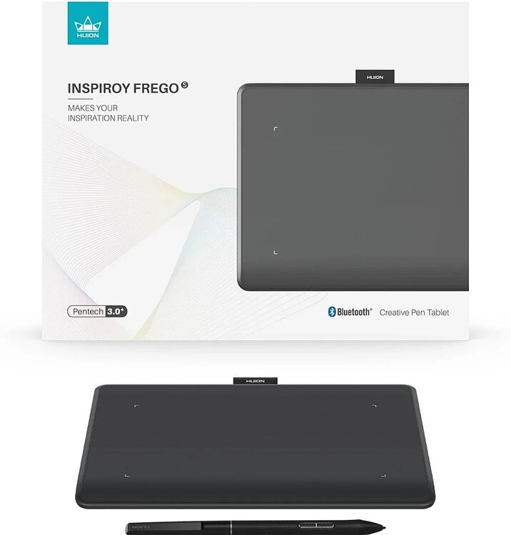 Графический планшет Huion Frego M Black