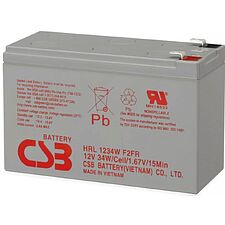 Аккумулятор для ИБП CSB 12V/9Ah (HRL 1234W F2 FR)