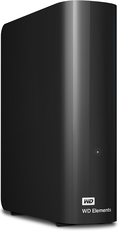 Внешний накопитель WD Elements Desktop 6Tb (WDBWLG0060HBK-EESN)