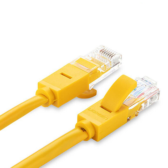 Патч-корд UGREEN NW103-11233 Yellow (11233)