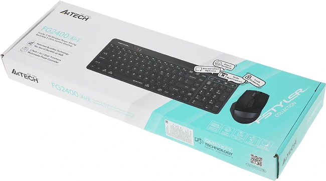 Набор периферии A4Tech Fstyler FG2400 Air 2 Black