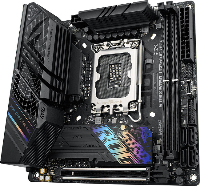 Материнская плата ASUS Rog Strix Gaming WiFi Soc-1700 Intel B760 DDR5 (B760-I)