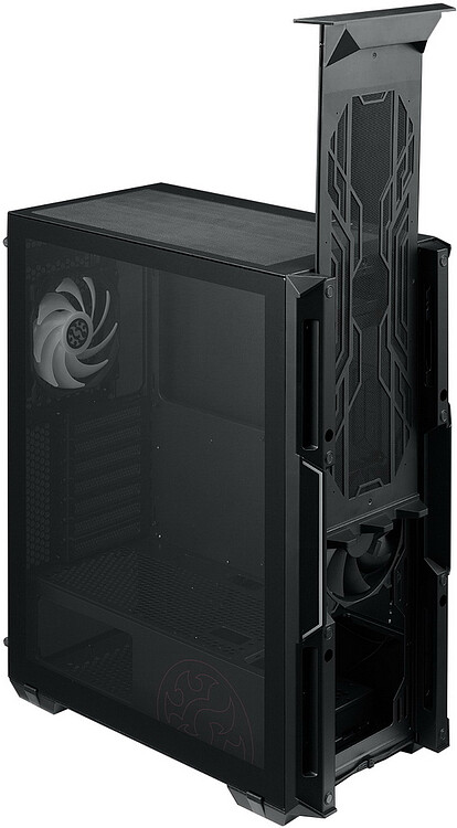 Корпус XPG Starker без БП Black (STARKER-BKCWW)