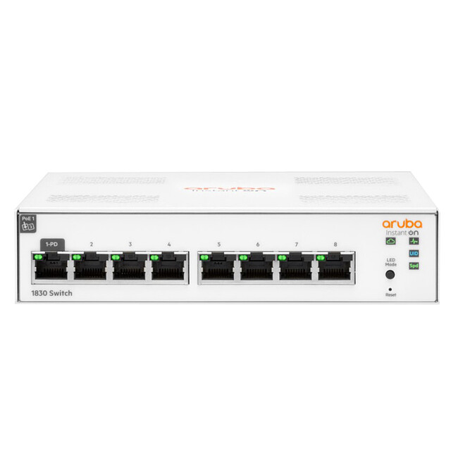 Коммутатор HPE Aruba Instant On 1830 8G (JL810A)