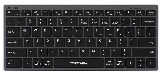 Клавиатура A4Tech Fstyler FBX51C серый