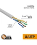 Кабель витая пара Proconnect UTP 5e Proconnect 4pr, 24AWG, CCA, Алюминий 305м (01-0043-3)