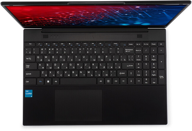 Ноутбук iRU Калибр 15TLG Black (1914238)