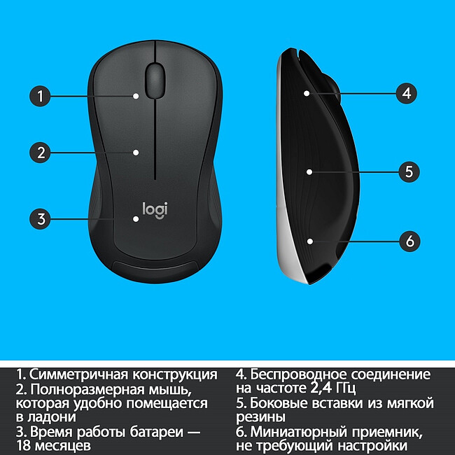 Набор периферии Logitech MK540 Advanced (920-008686)