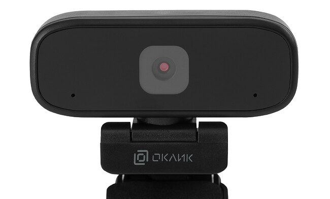 Веб-камера Oklick OK-C015HD черный (1787888)