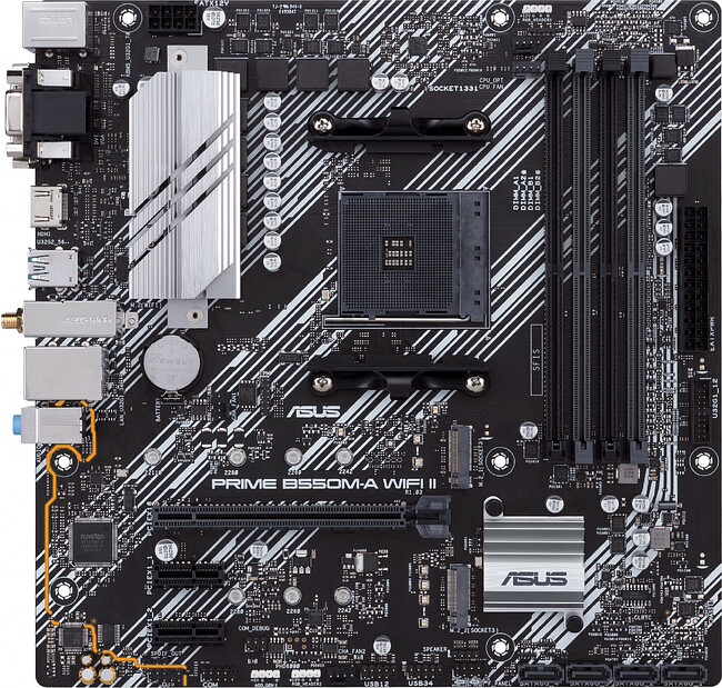 Материнская плата ASUS Prime B550M-A WiFi II DDR4