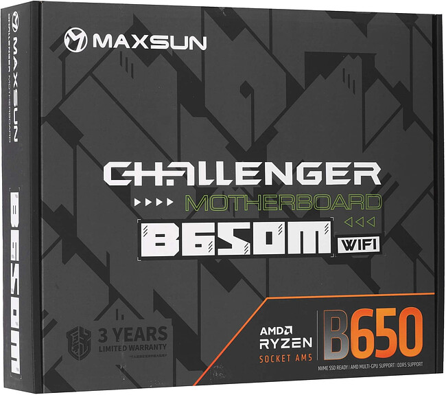 Материнская плата Maxsun MS-Challenger B650M WIFI