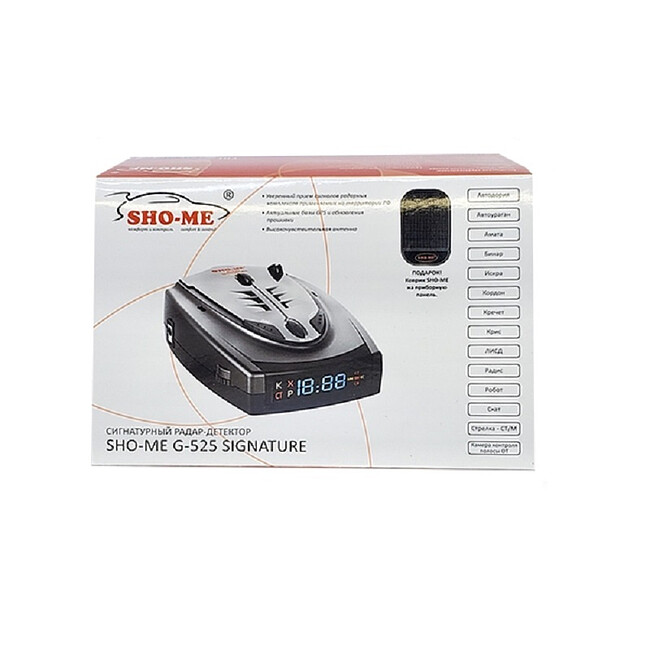 Радар-детектор Sho-Me G-525 Signature