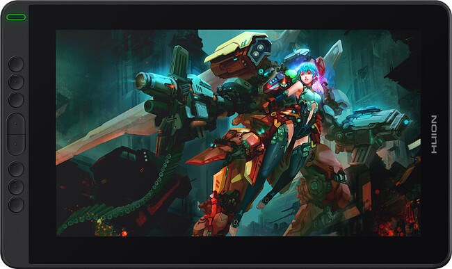 Графический планшет Huion Kamvas 13 полуночно-зеленый