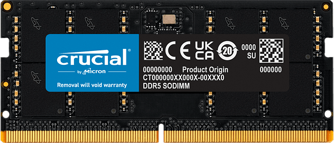 Оперативная память Crucial 32GB DDR5 (CT32G56C46S5) Оперативная память Crucial 32GB DDR5 (CT32G56C46S5)
