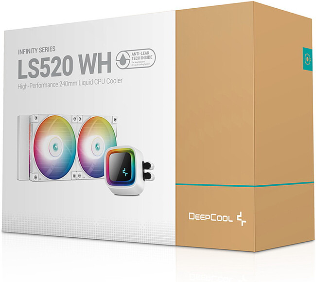 Кулер для процессора DeepCool LS520 WH (R-LS520-WHAMNT-G-1)