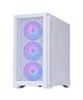 Корпус HAFF Glory Mini Air mATX без БП White