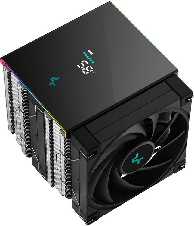 Кулер для процессора DeepCool AK620 Digital SE черный (R-AK620-BKADMN-GJD)