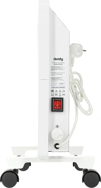 Конвектор Domfy DCW-CH1010 белый