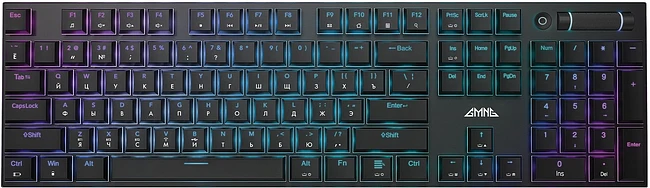 Клавиатура GMNG GG-KB783XPW черный (1910520)