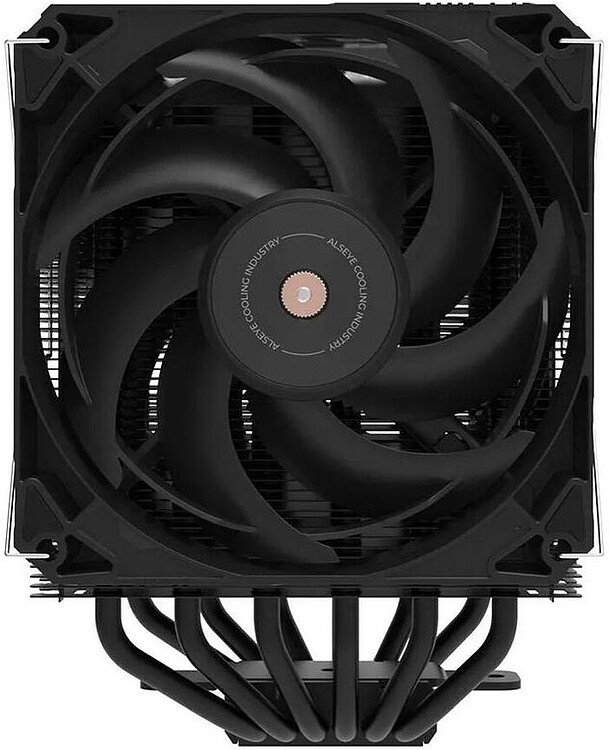 Вентилятор для процессора Alseye Q120DT Plus Black (AS.01.11.0046)