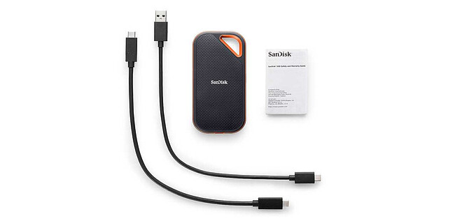Внешний диск Sandisk Extreme Pro Portable V2 2TB (SDSSDE81-2T00-G25)